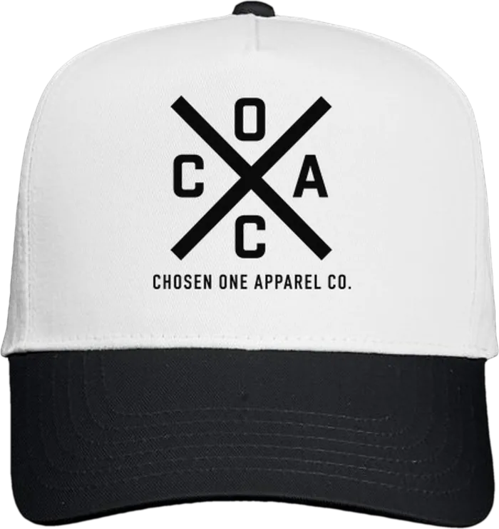 COAC White & Black Cap